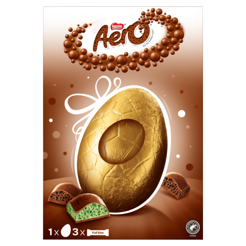 Aero Milk Chocolate Giant Easter Egg 258g