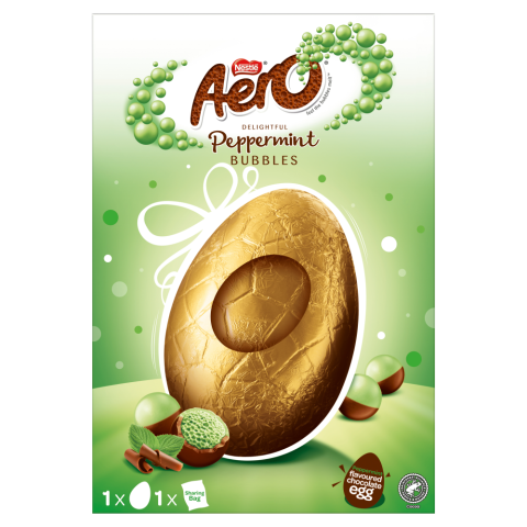 Aero Peppermint Chocolate Giant Easter Egg 230g